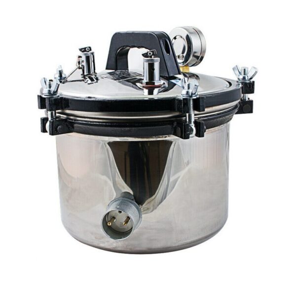 8L Autoclaves Sterilizer Electric Heated Autoclave Steam Sterilizer